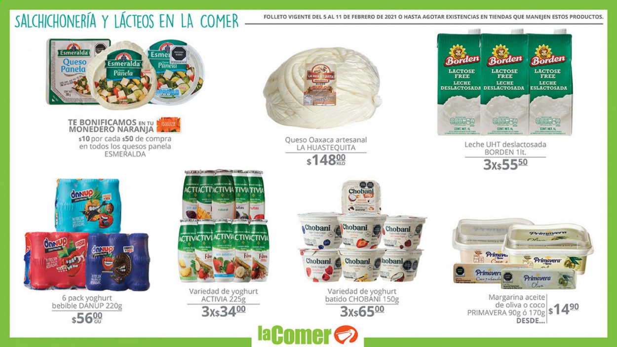 Catálogo La Comer - 5.2.2021 - 11.2.2021.