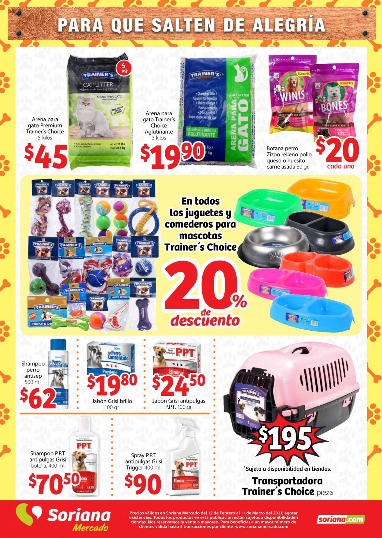 Catálogo Soriana Mercado - 12.2.2021 - 11.3.2021.