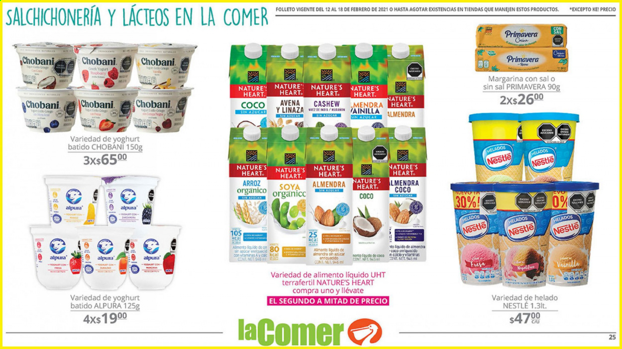 Catálogo La Comer - 12.2.2021 - 18.2.2021.