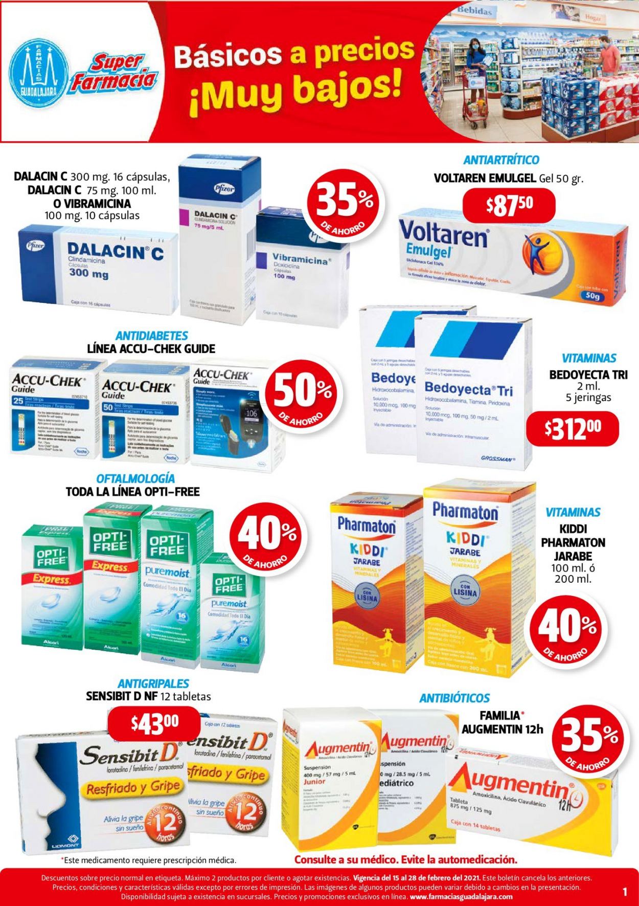 Catálogo Farmacias Guadalajara - 15.2.2021 - 28.2.2021.