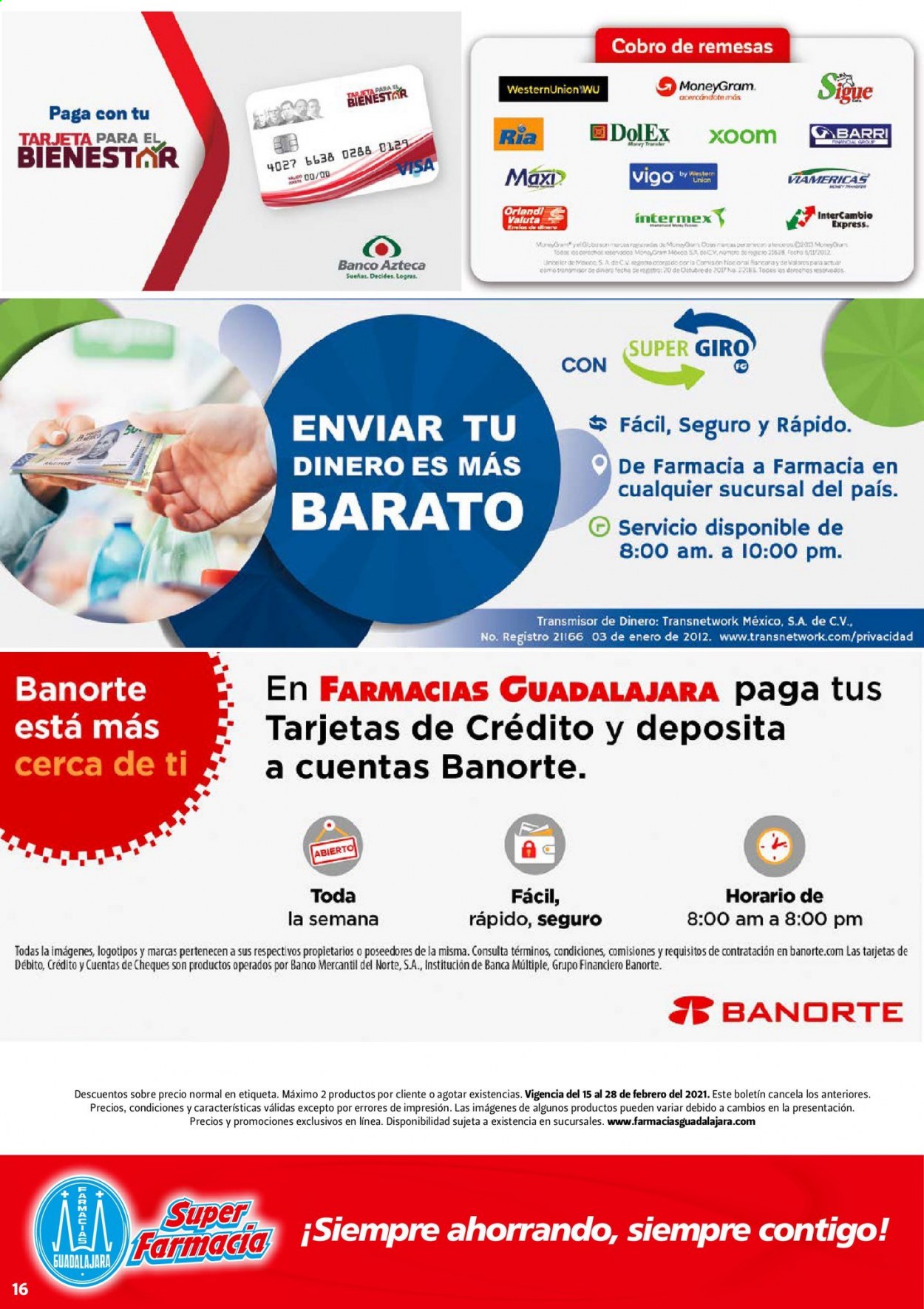 Catálogo Farmacias Guadalajara - 15.2.2021 - 28.2.2021.