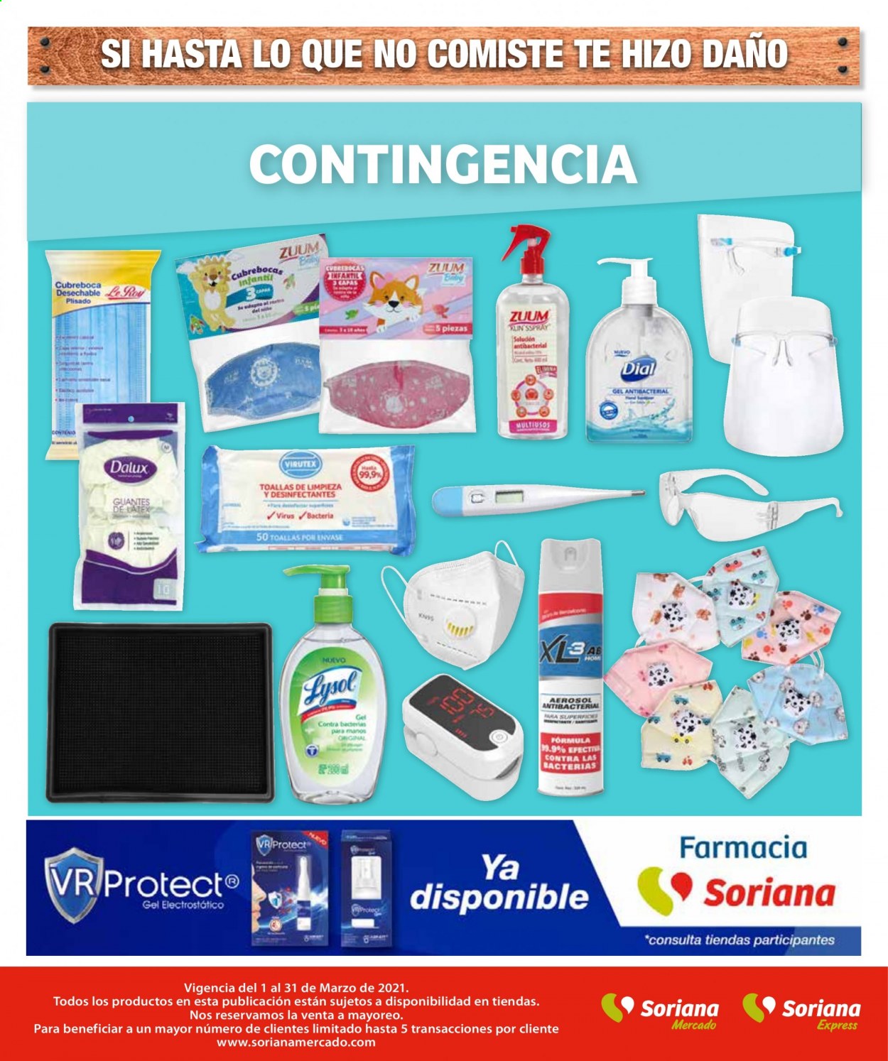 Catálogo Soriana - 1.3.2021 - 31.3.2021.
