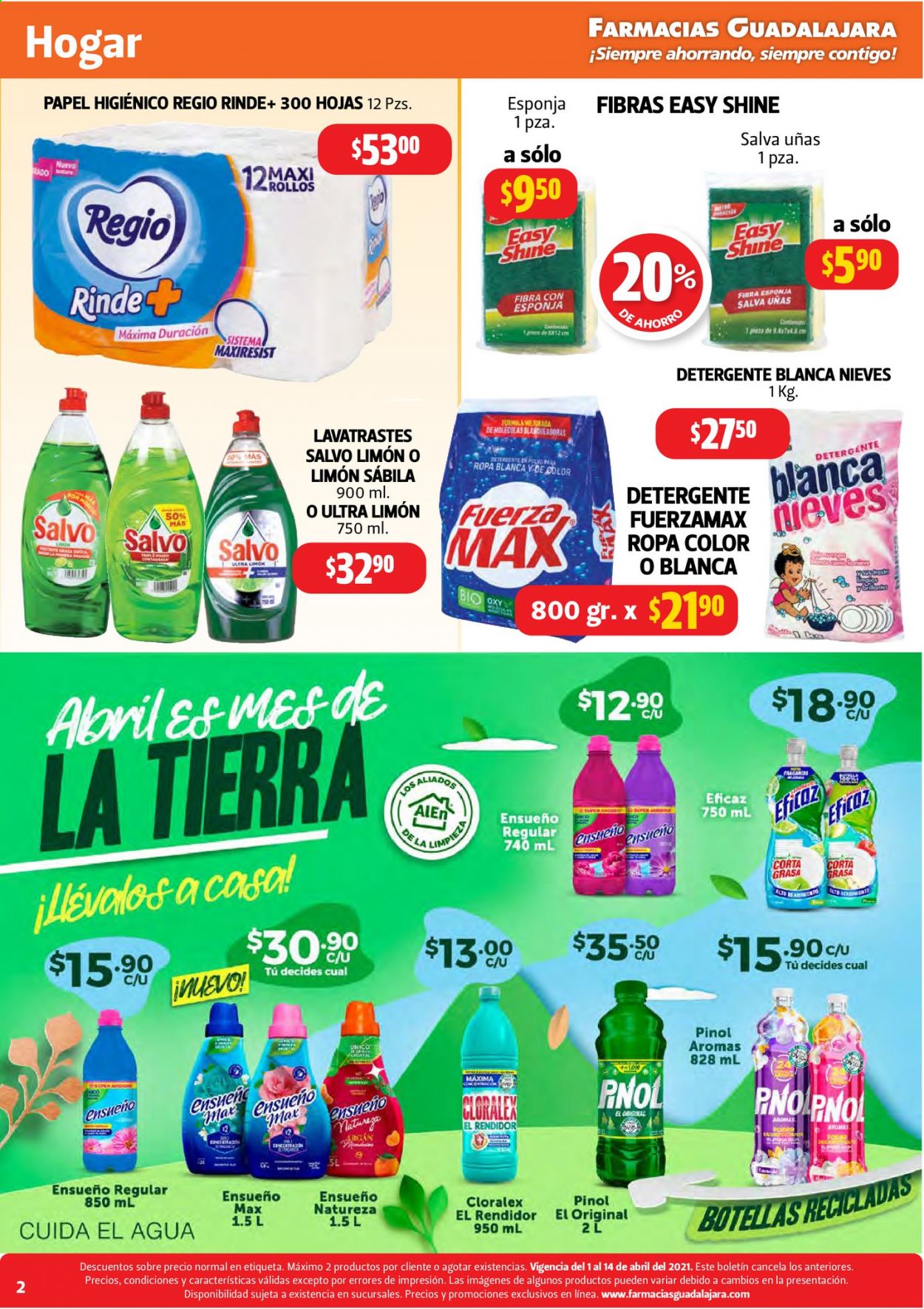 Catálogo Farmacias Guadalajara - 1.4.2021 - 14.4.2021.
