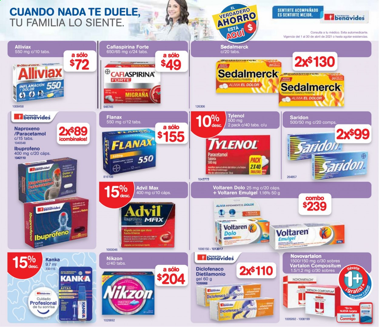 Catálogo Farmacias Benavides - 1.4.2021 - 30.4.2021.