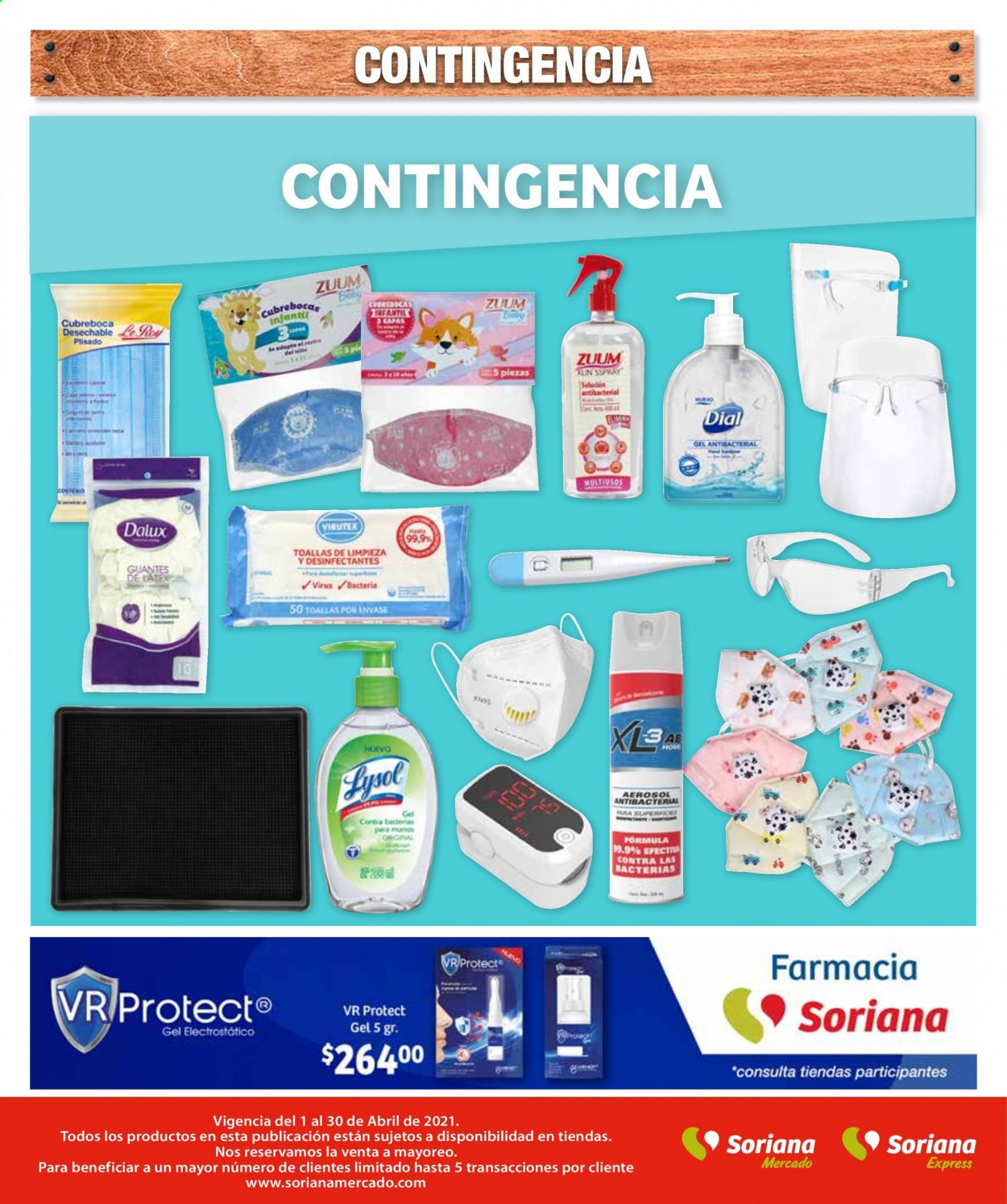 Catálogo Soriana - 1.4.2021 - 30.4.2021.