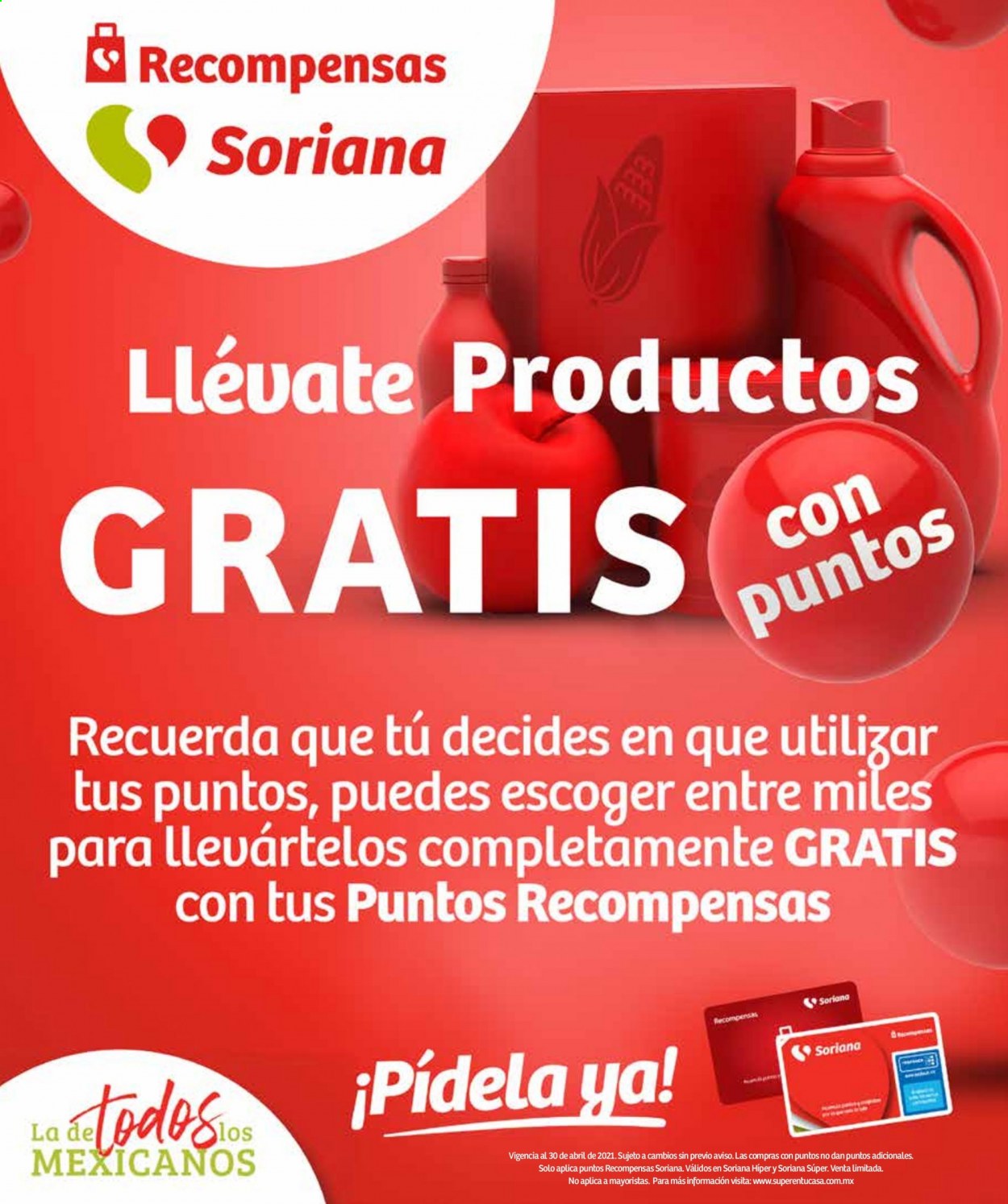 Catálogo Soriana - 8.4.2021 - 30.4.2021.