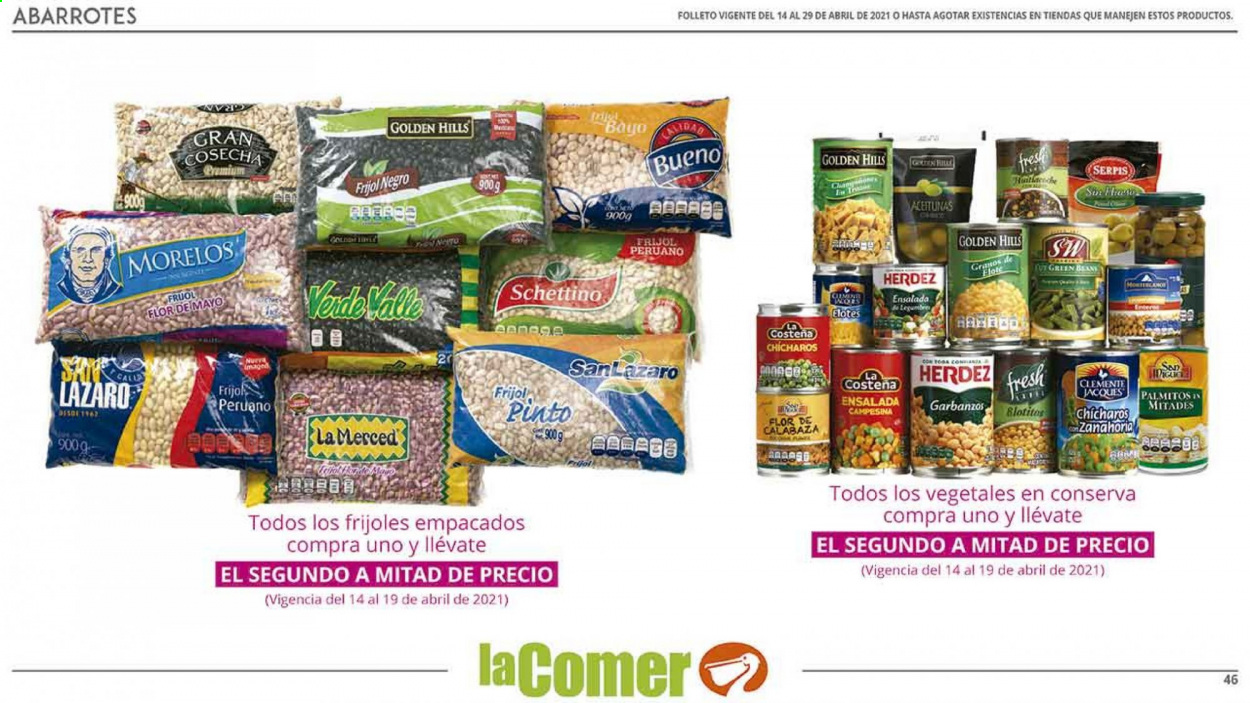 Catálogo La Comer - 14.4.2021 - 29.4.2021.
