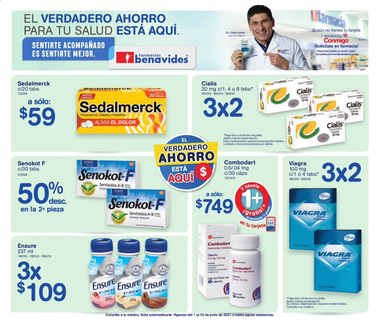Catálogo Farmacias Benavides - 1.6.2021 - 30.6.2021.