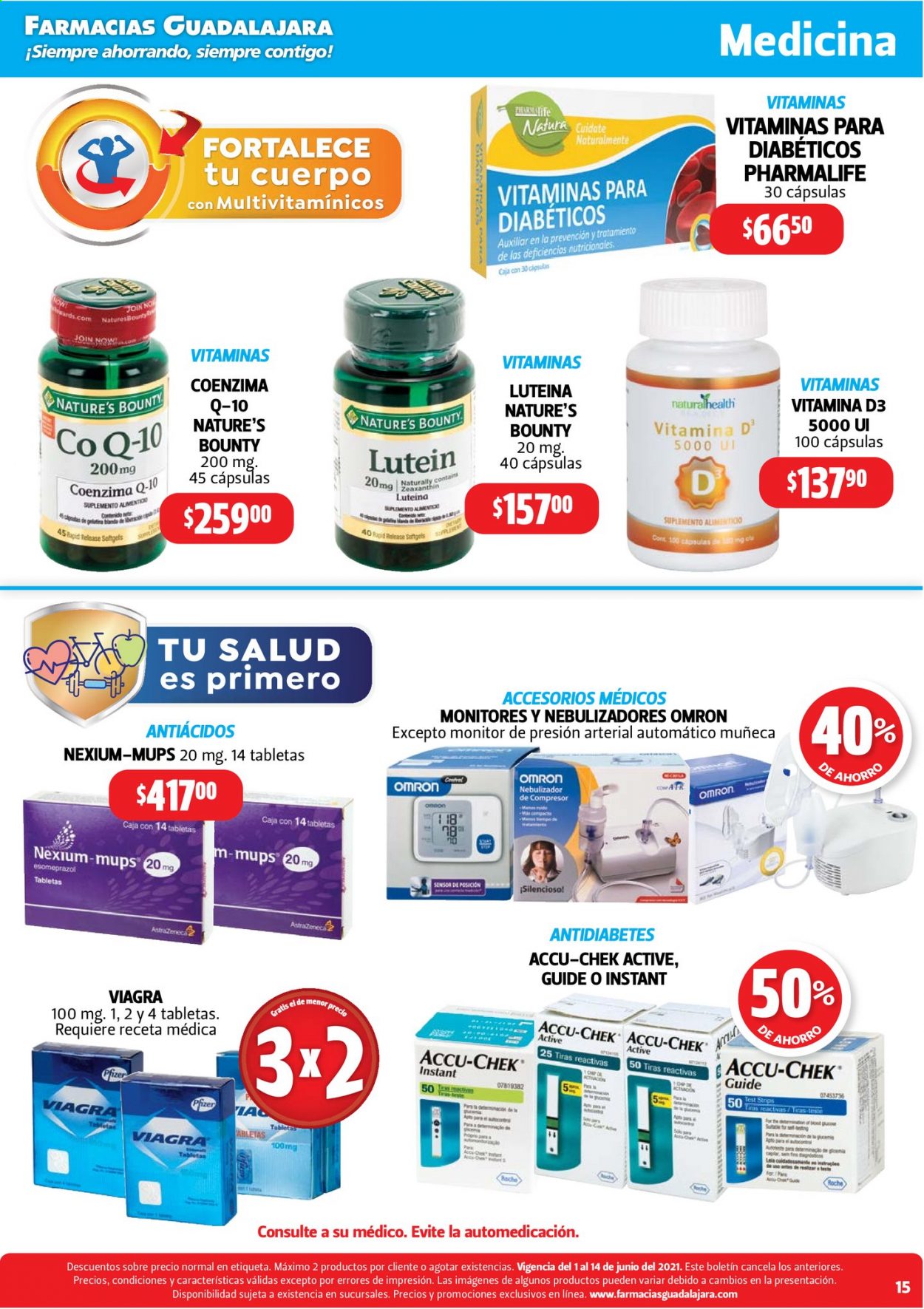 Catálogo Farmacias Guadalajara - 1.6.2021 - 14.6.2021.