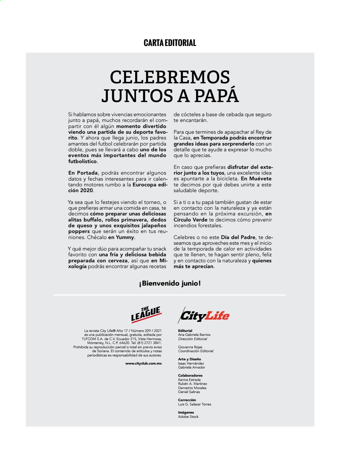 Catálogo City Club - 1.6.2021 - 30.6.2021.
