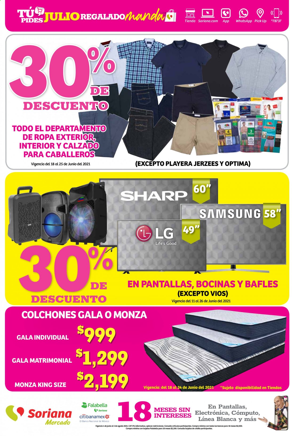 Catálogo Soriana Mercado - 18.6.2021 - 24.6.2021.