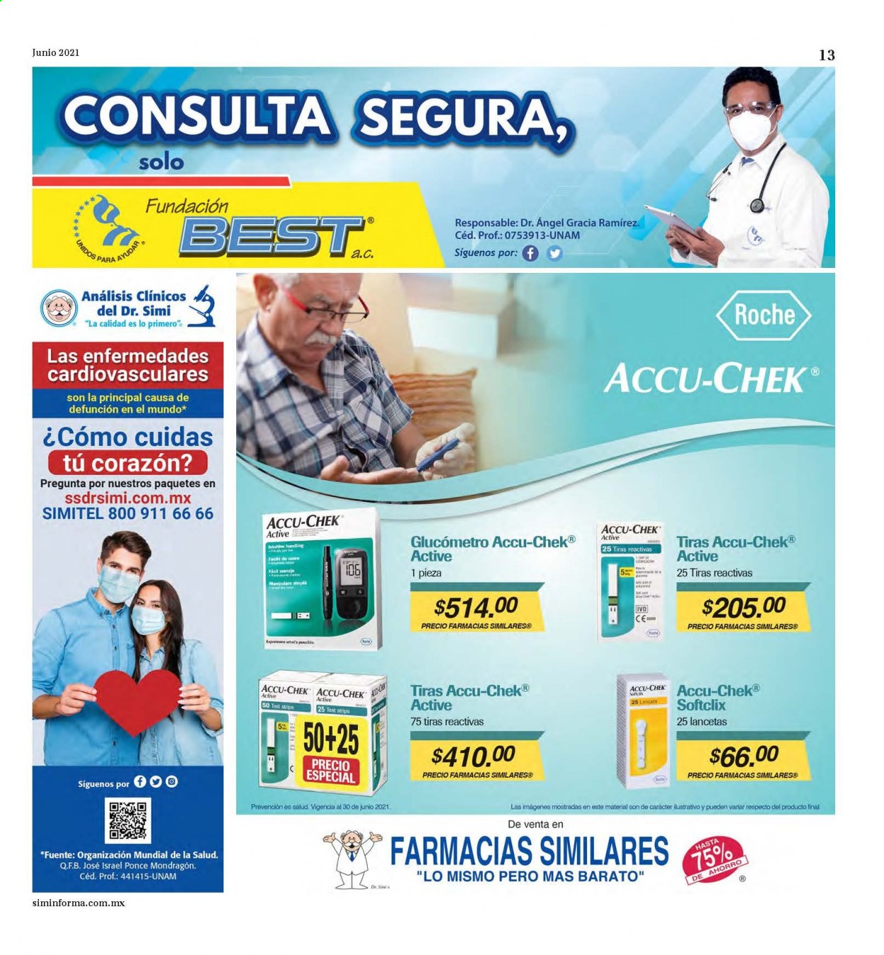 Catálogo Farmacias Similares - 1.6.2021 - 30.6.2021.