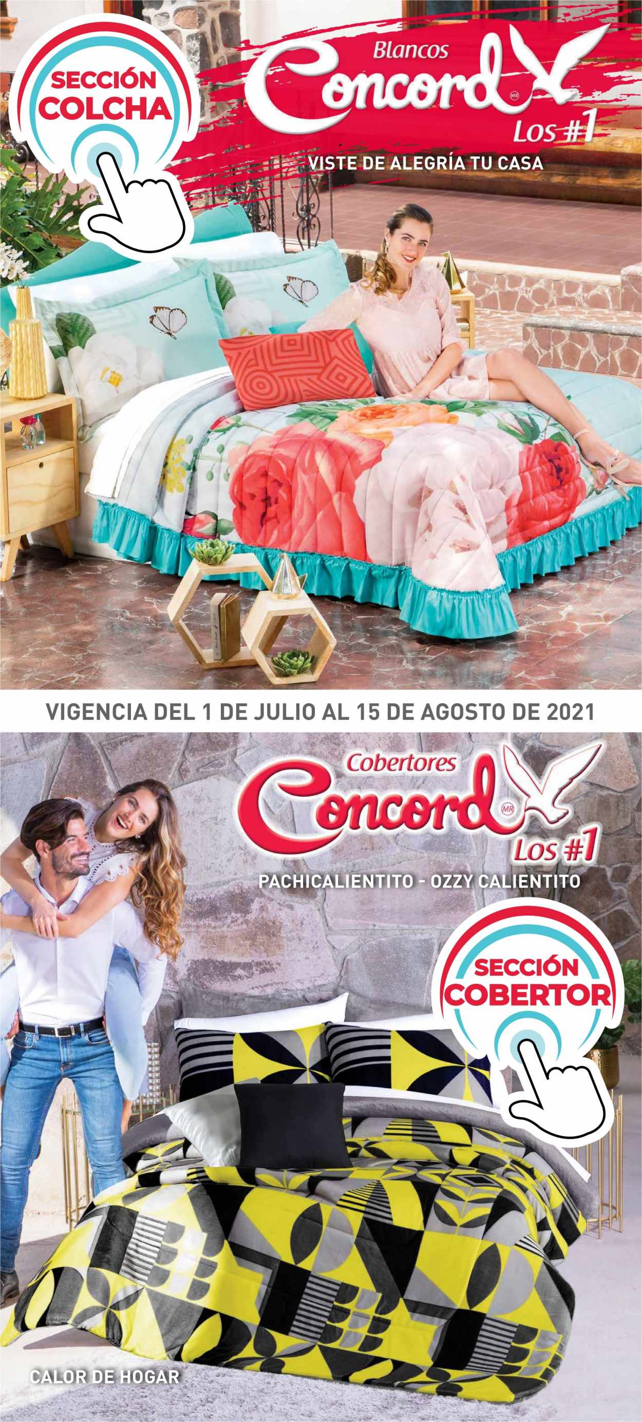 Catálogo Colchas Concord - 1.7.2021 - 15.8.2021.