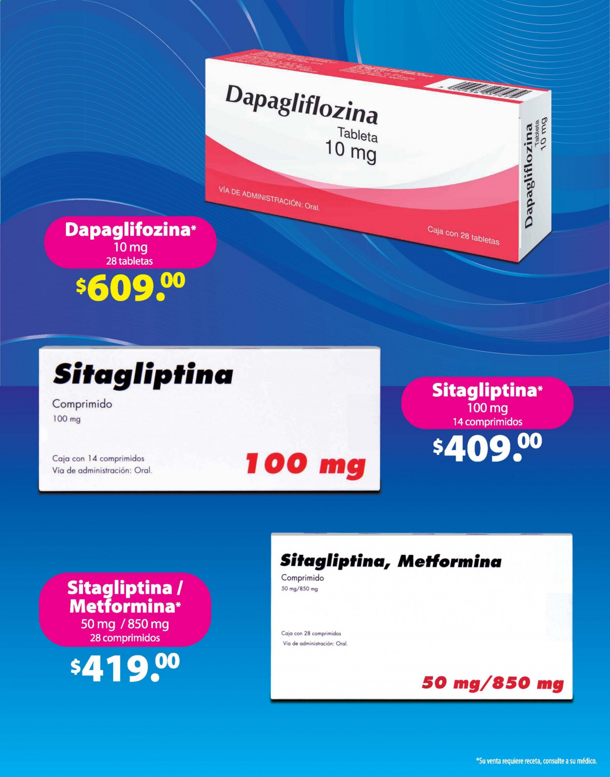 Catálogo Farmacias Similares.