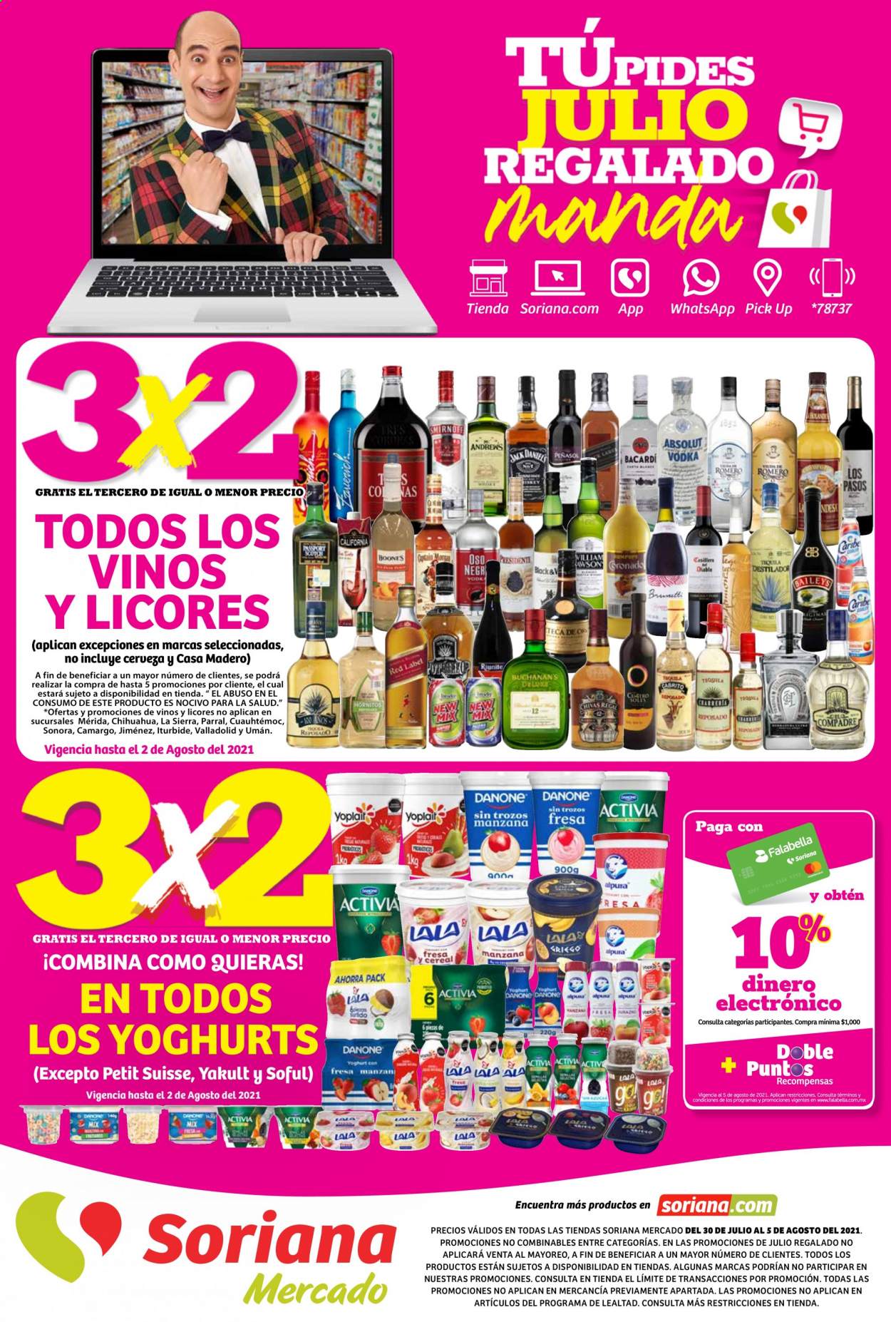 Catálogo Soriana Mercado - 30.7.2021 - 5.8.2021.