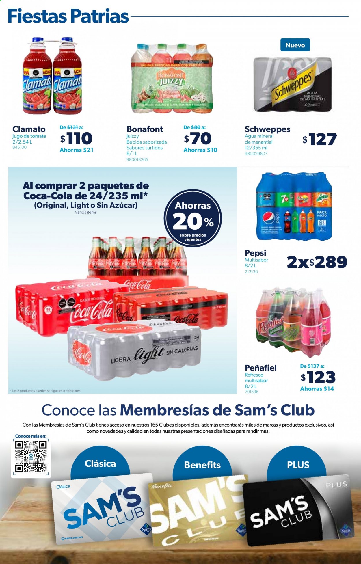 Catálogo Sam's Club - 1.9.2021 - 20.9.2021.