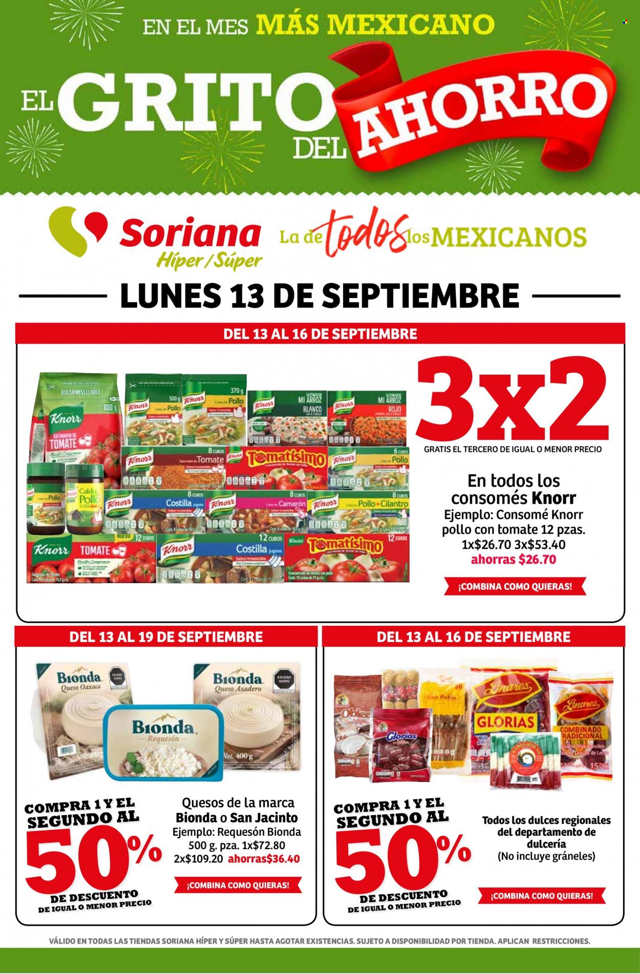 Catálogo Soriana - 10.9.2021 - 19.9.2021.