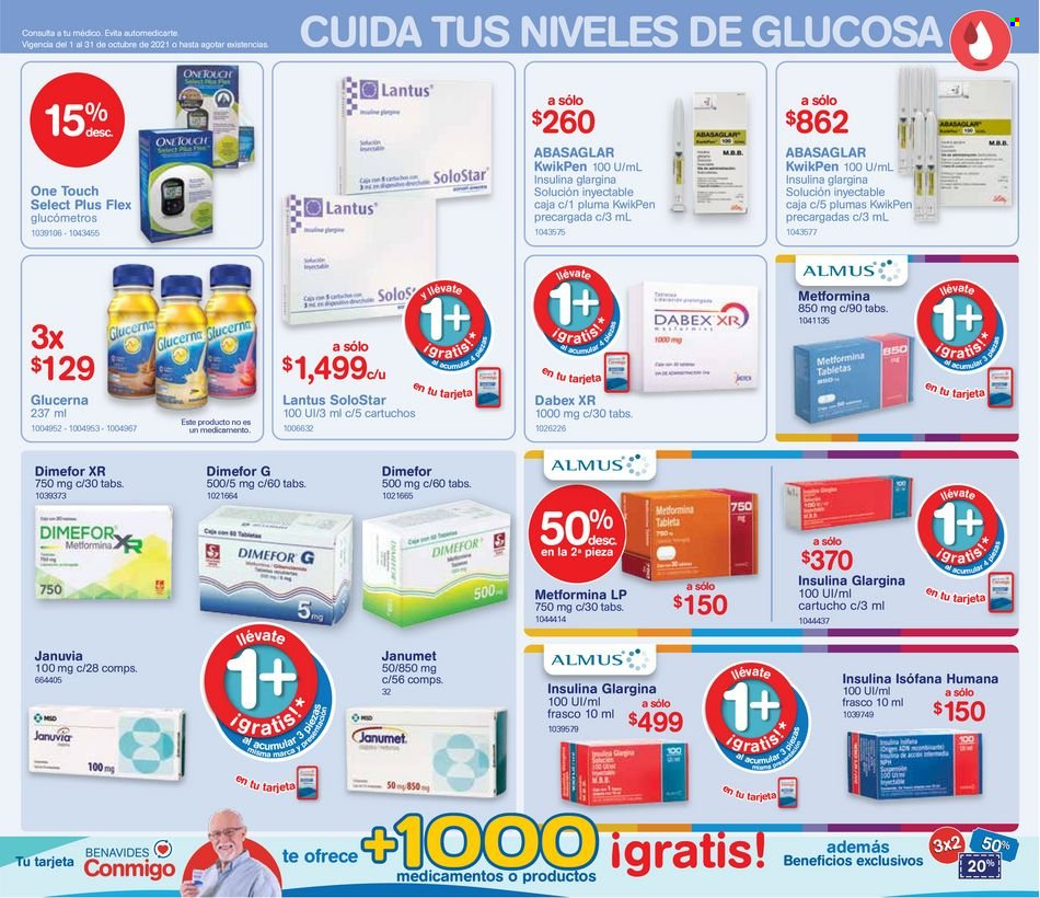 Catálogo Farmacias Benavides - 1.10.2021 - 31.10.2021.