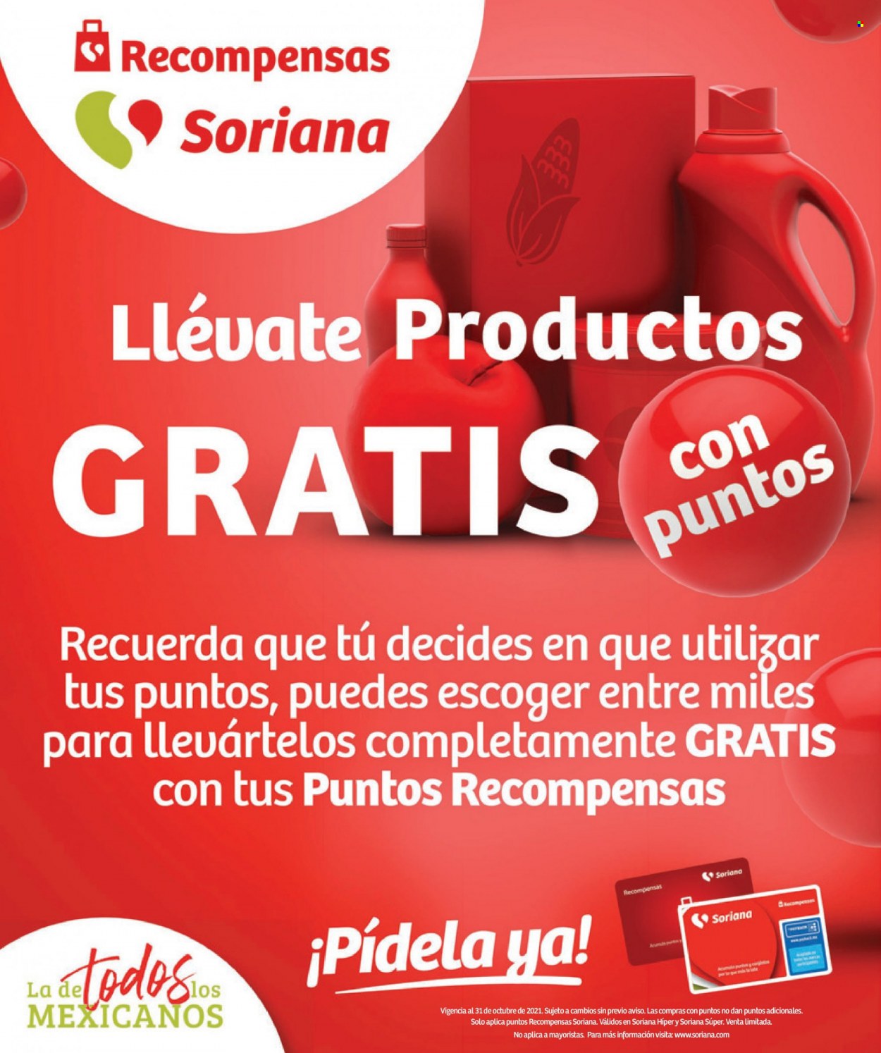 Catálogo Soriana - 20.10.2021 - 31.10.2021.