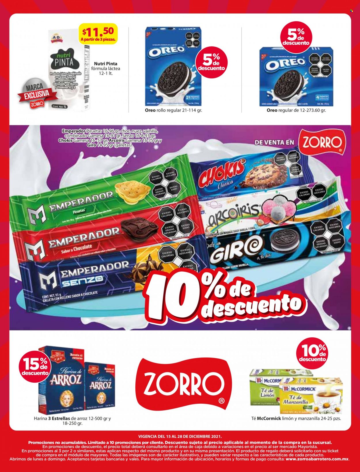 Catálogo Zorro - 15.12.2021 - 28.12.2021.
