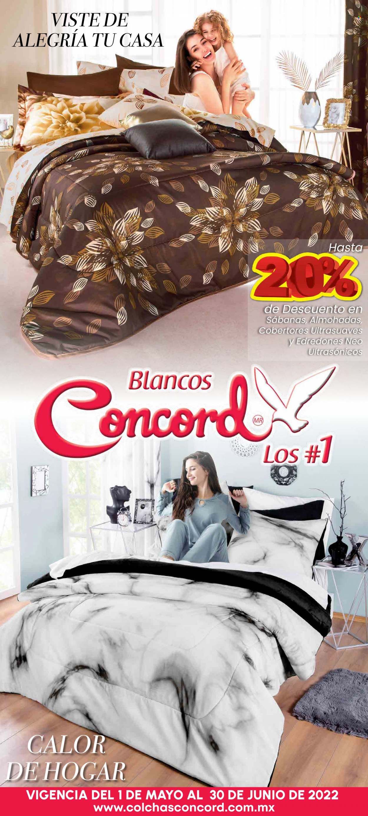 Catálogo Colchas Concord - 1.5.2022 - 30.6.2022.
