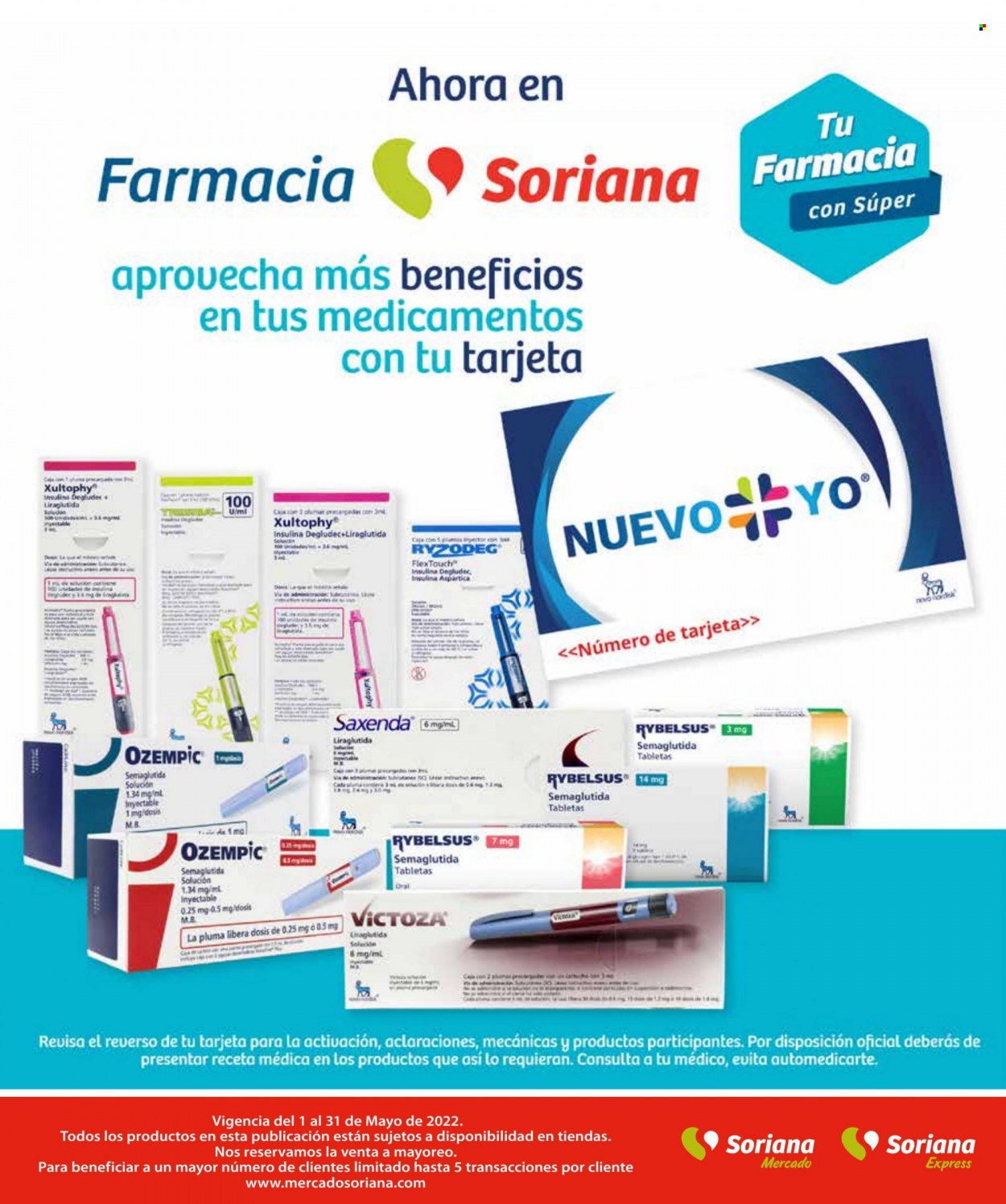Catálogo Soriana - 1.5.2022 - 31.5.2022.