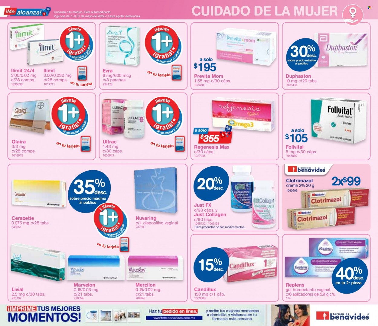 Catálogo Farmacias Benavides - 1.5.2022 - 31.5.2022.