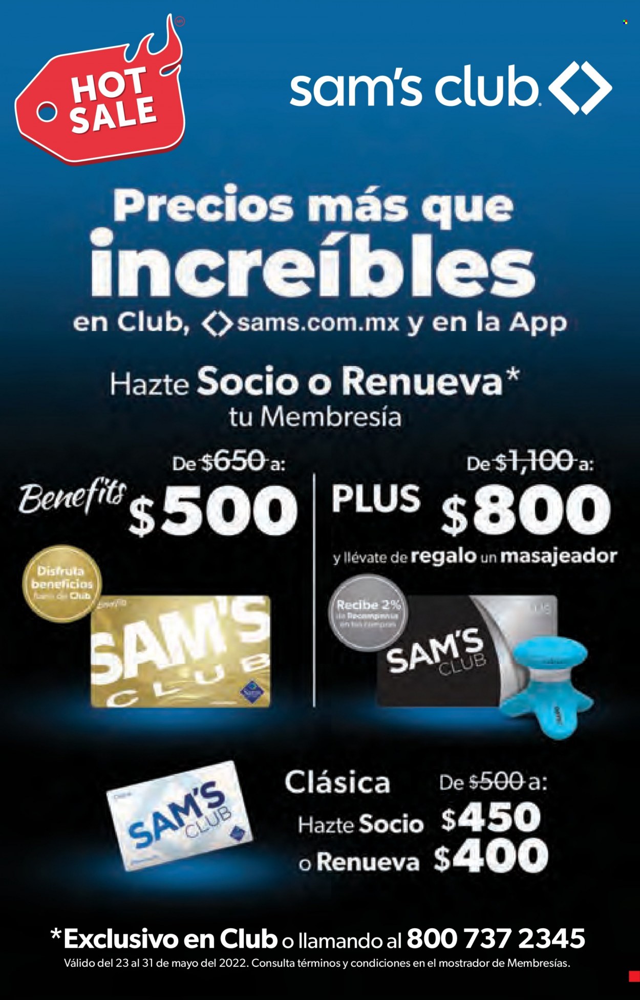 Catálogo Sam's Club - 23.5.2022 - 31.5.2022.