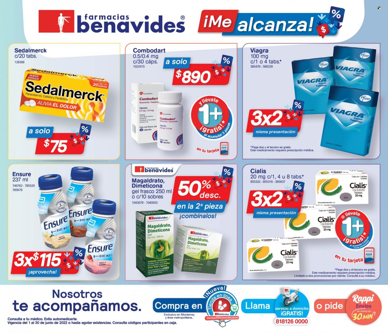 Catálogo Farmacias Benavides - 1.6.2022 - 30.6.2022.