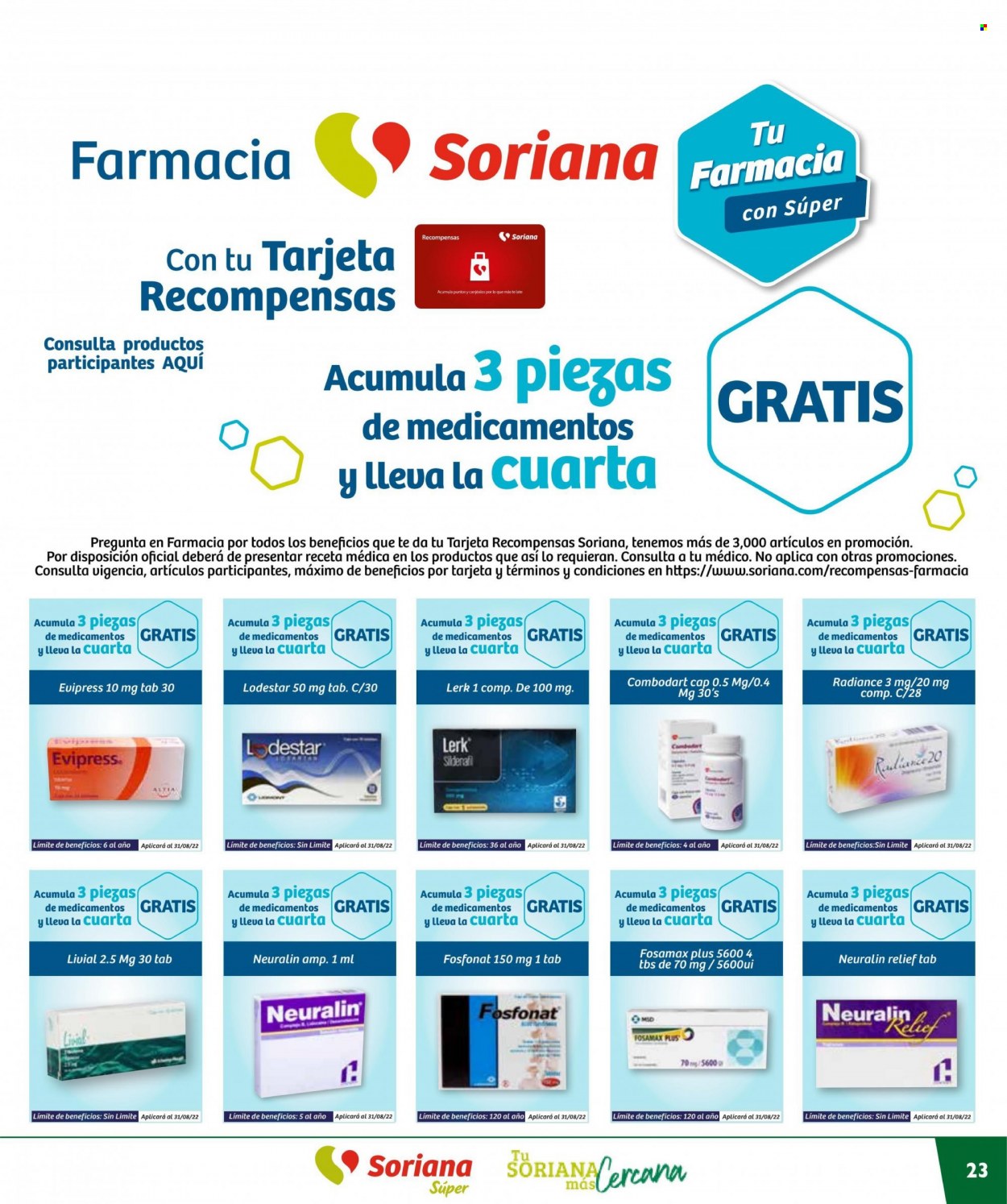 Catálogo Soriana Súper - 1.8.2022 - 31.8.2022.