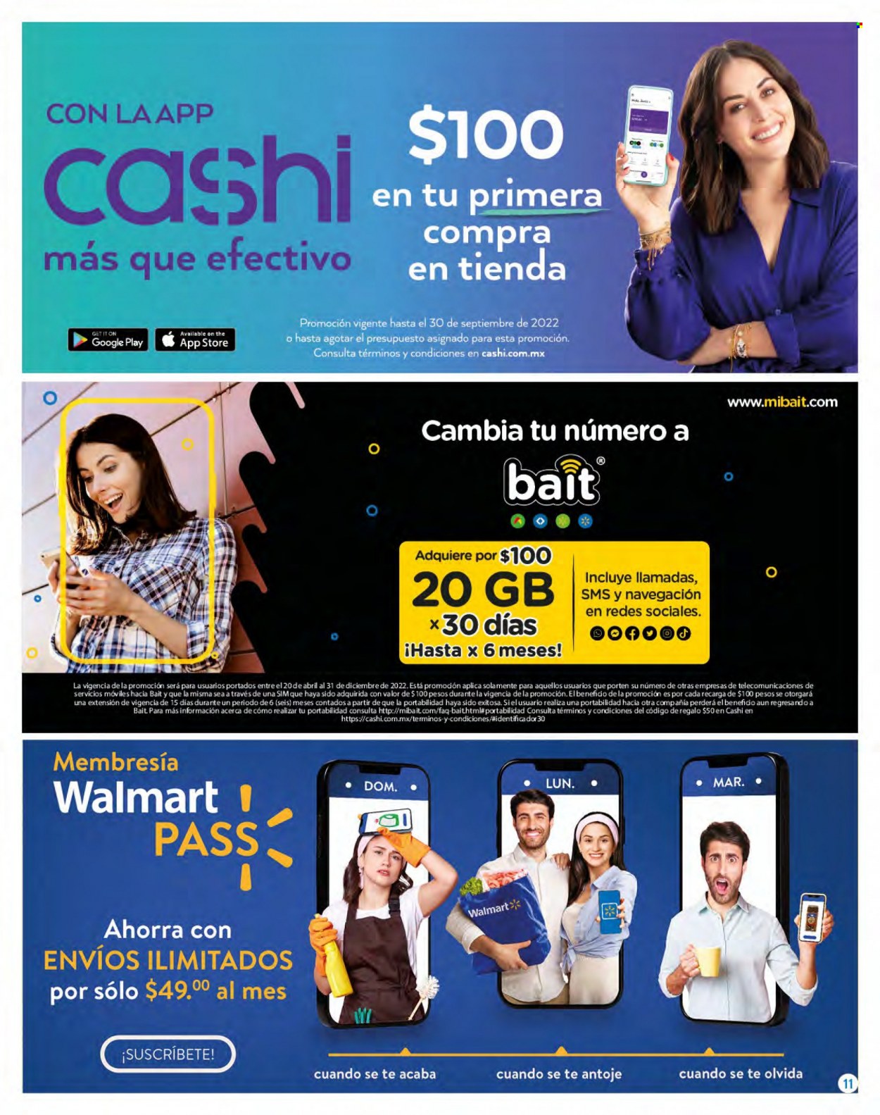 Catálogo Walmart - 13.8.2022 - 31.8.2022.