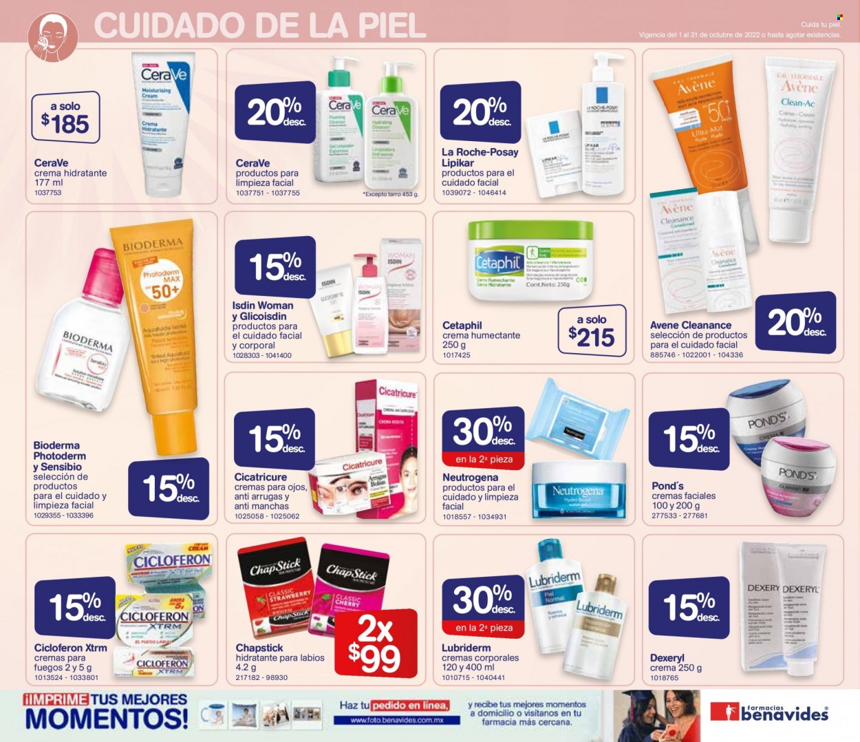 Catálogo Farmacias Benavides - 1.10.2022 - 31.10.2022.