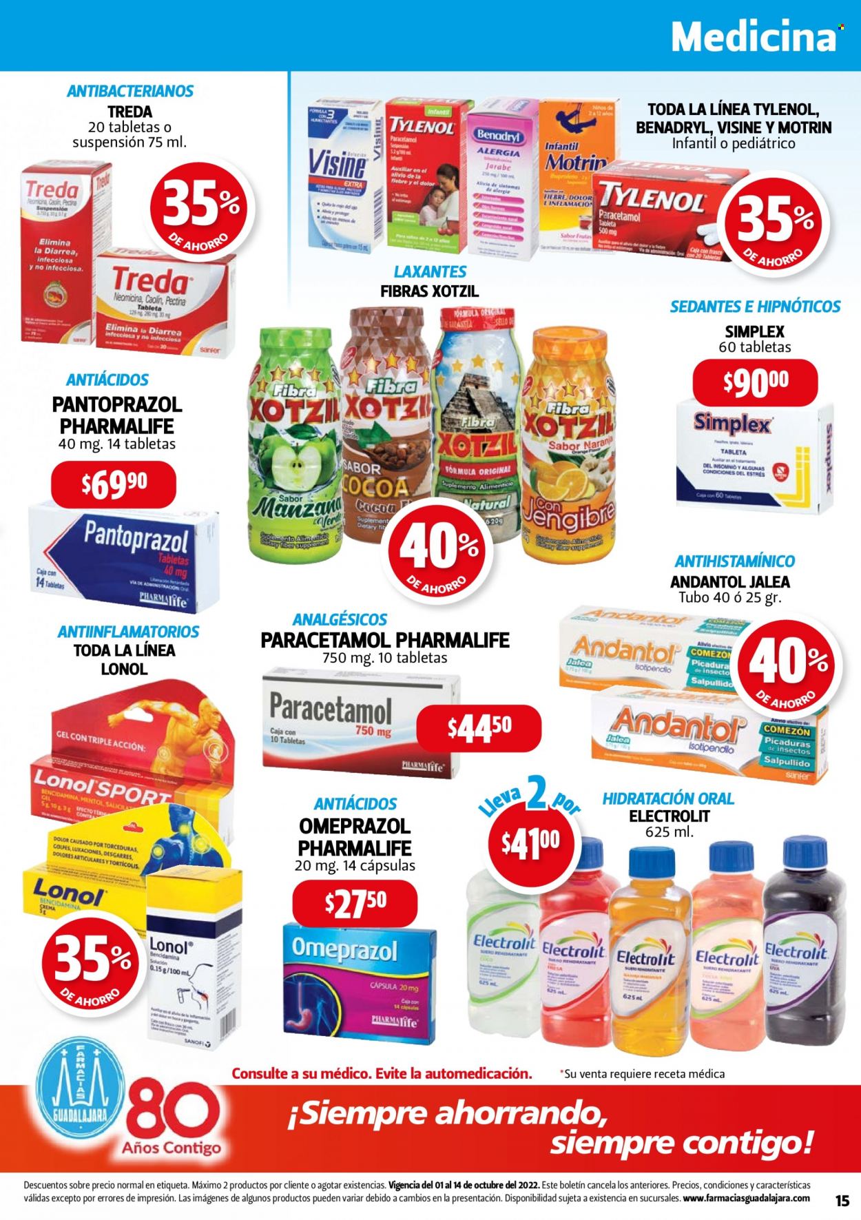 Catálogo Farmacias Guadalajara - 1.10.2022 - 14.10.2022.
