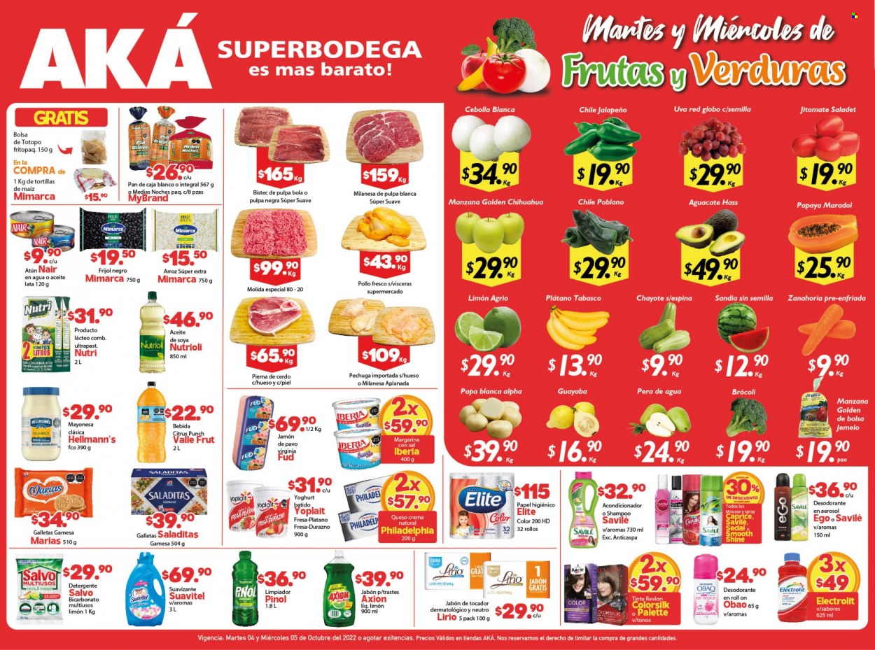 Catálogo AKÁ Superbodega - 4.10.2022 - 5.10.2022.