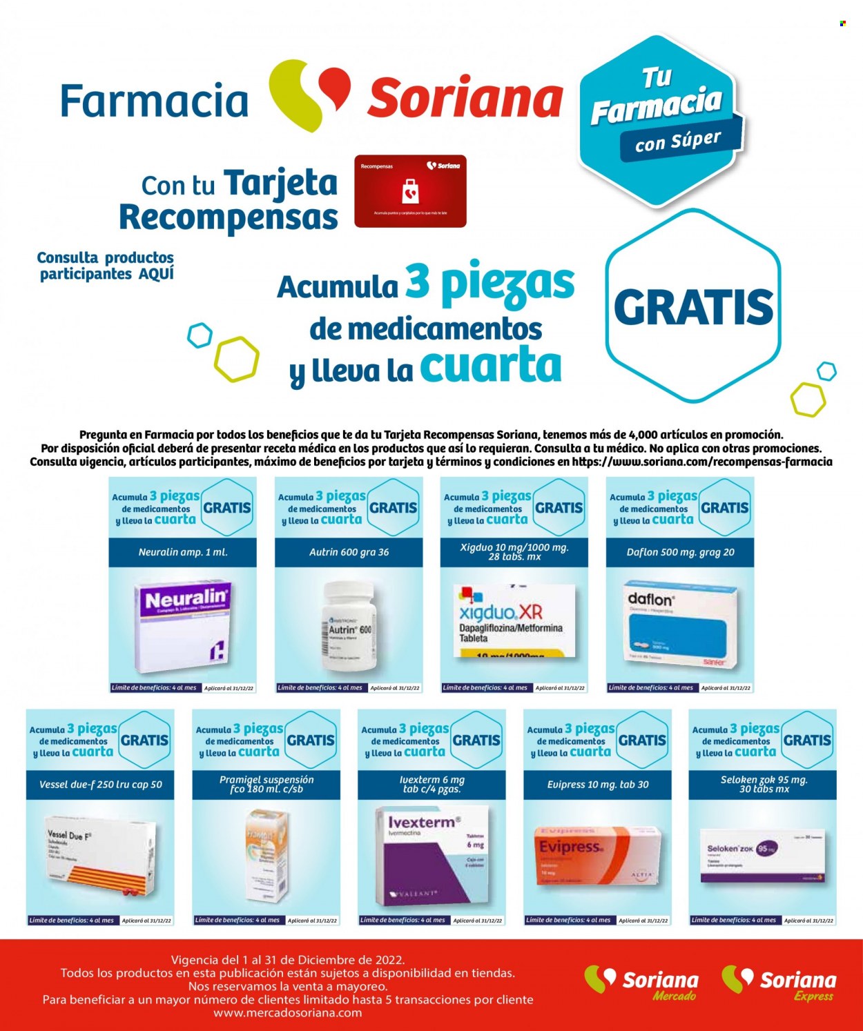 Catálogo Soriana - 1.12.2022 - 31.12.2022.