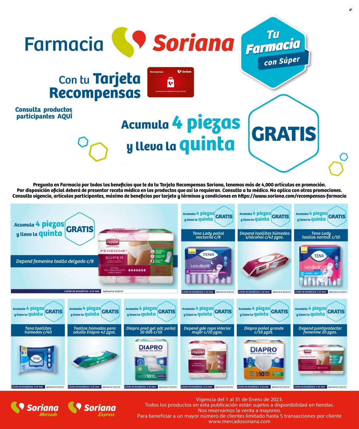 Catálogo Soriana - 1.1.2023 - 31.1.2023.