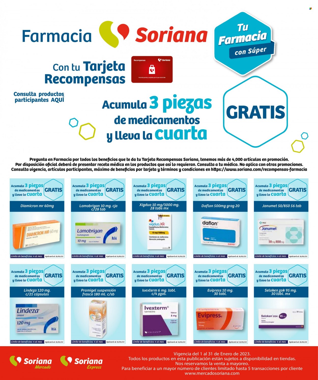 Catálogo Soriana - 1.1.2023 - 31.1.2023.