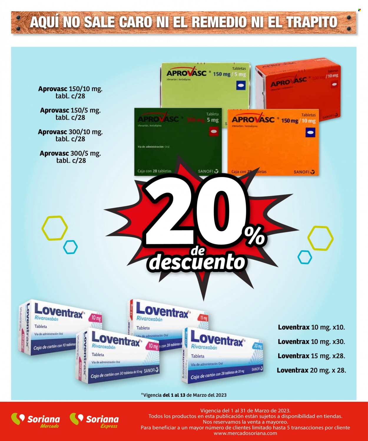 Catálogo Soriana - 1.3.2023 - 31.3.2023.