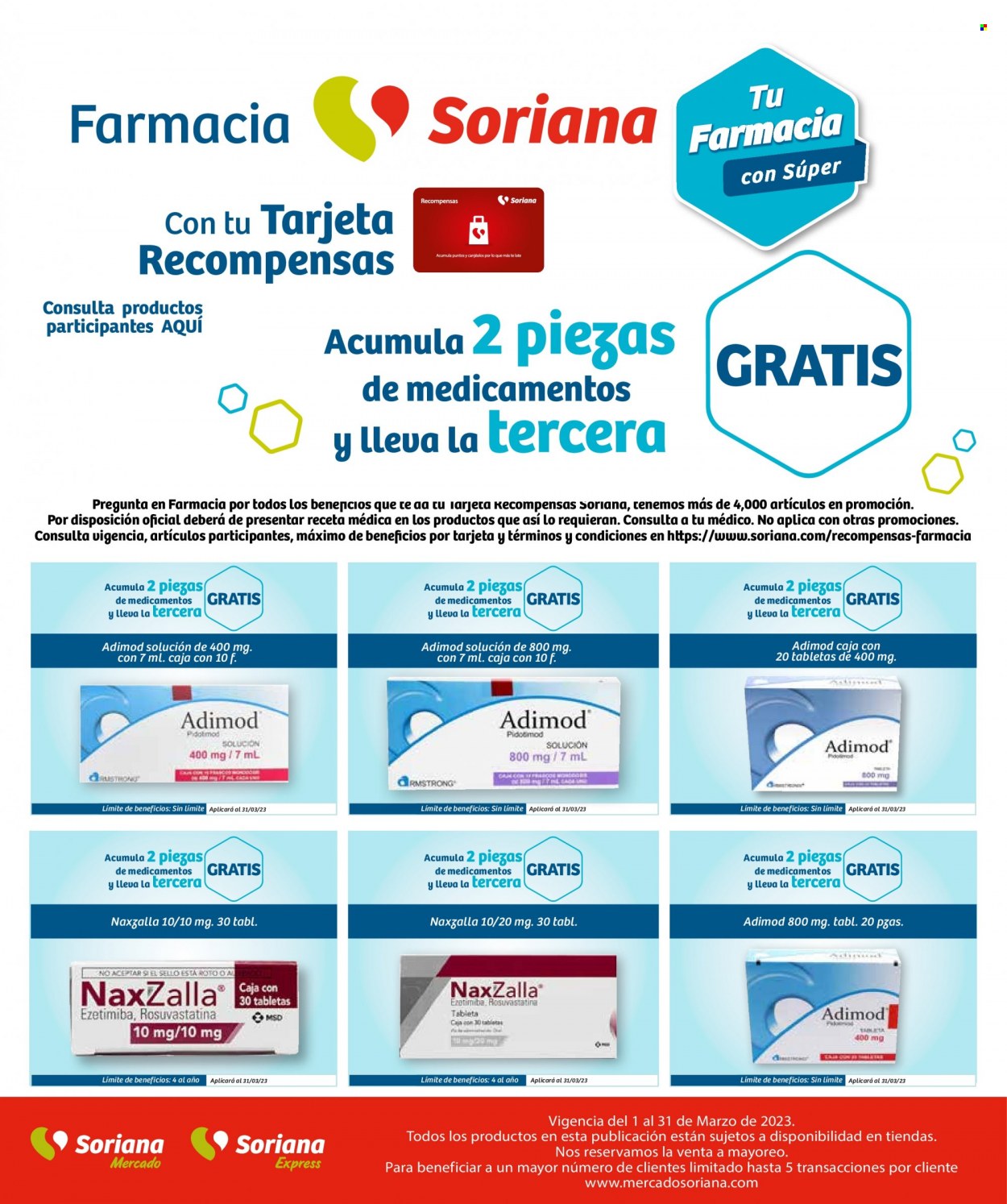 Catálogo Soriana - 1.3.2023 - 31.3.2023.