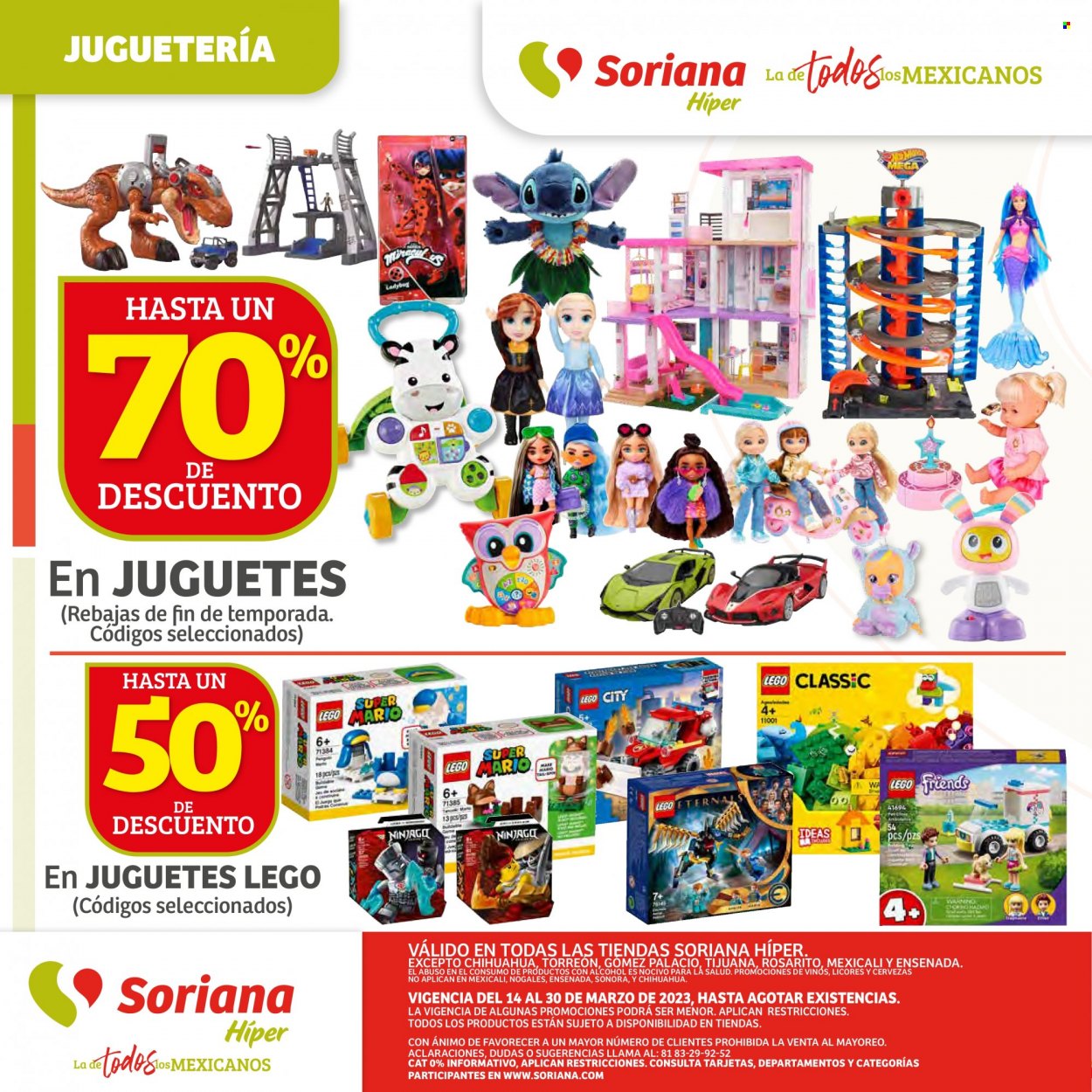 Catálogo Soriana Híper - 14.3.2023 - 30.3.2023.