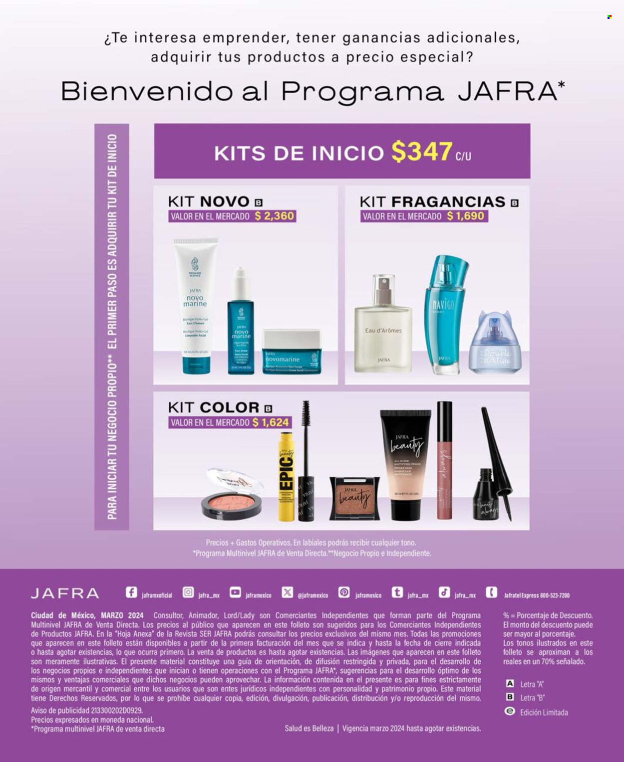 Catálogo Jafra - 1.3.2024 - 31.3.2024.