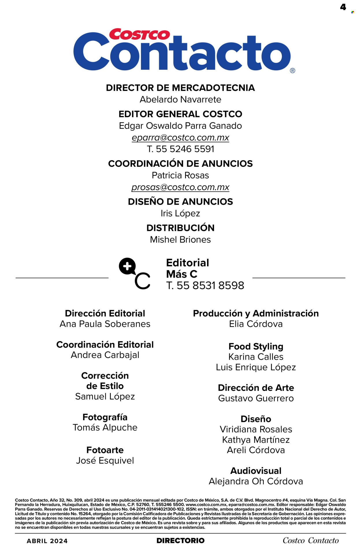 Catálogo Costco - 1.4.2024 - 30.4.2024.