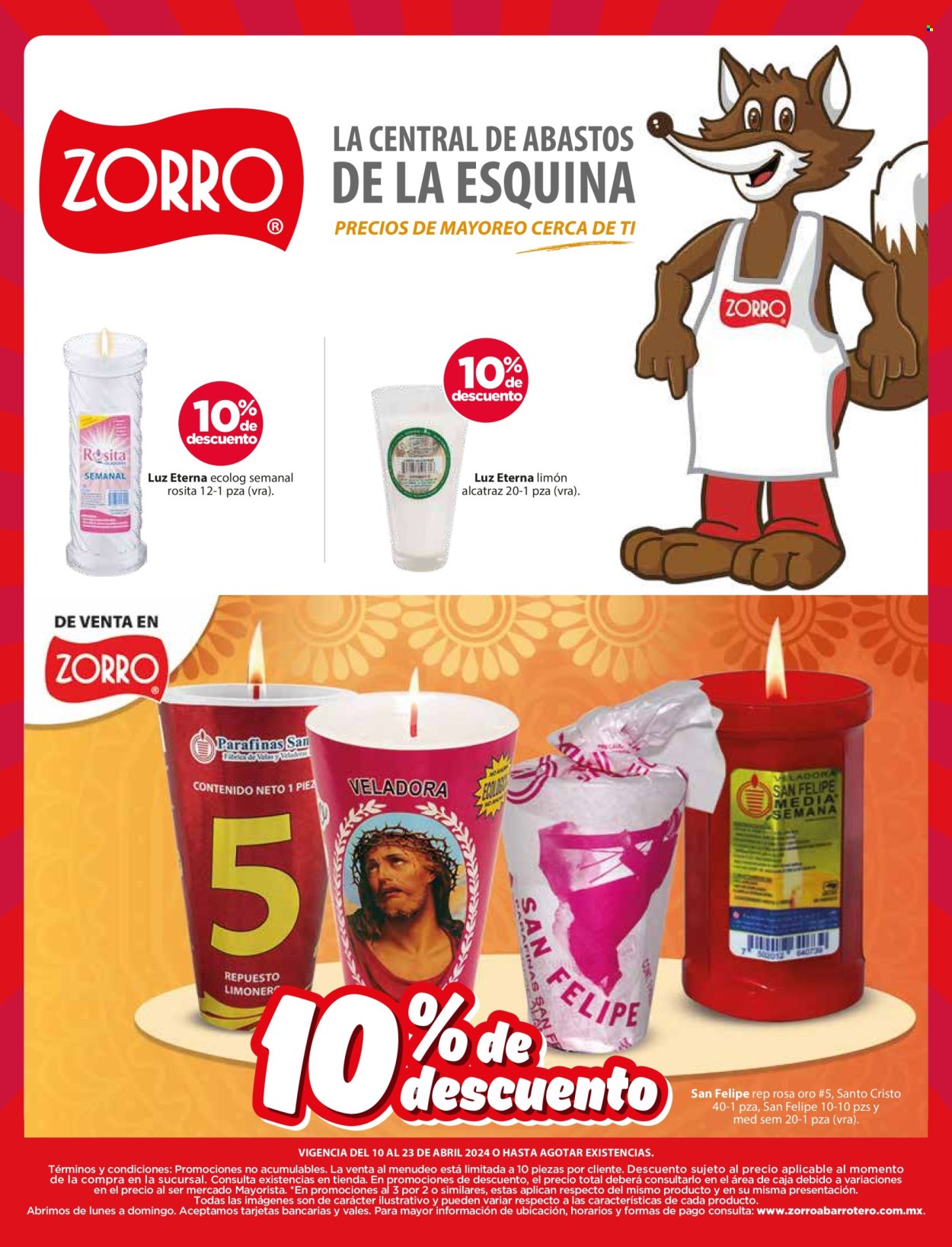 Catálogo Zorro - 10.4.2024 - 23.4.2024.