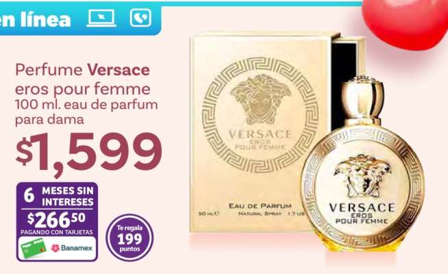 Perfume Versace eros pour femme