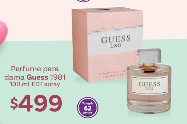 Perfume para dama Guess 1981
