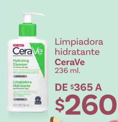 Limpiadora hidratante CeraVe
