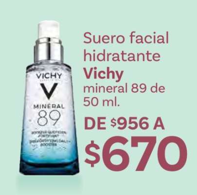 Suero facial hidratante Vichy mineral 89 de 50 ml