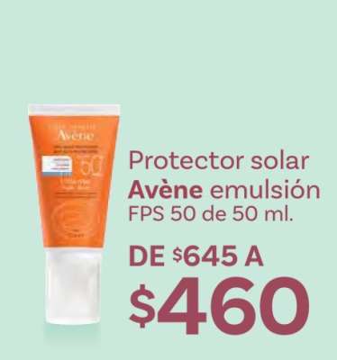 Protector solar Avène emulsión
