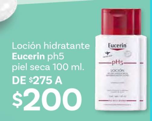 Loción hidratante Eucerin ph5 piel seca 100 ml
