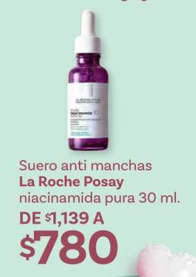 Suero anti manchas La Roche Posay niacinamida pura 30 ml